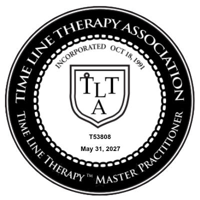 Time Line Therapy Master Practitioner certification badge