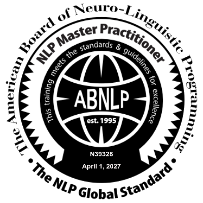 NLP Master Practitioner certification badge